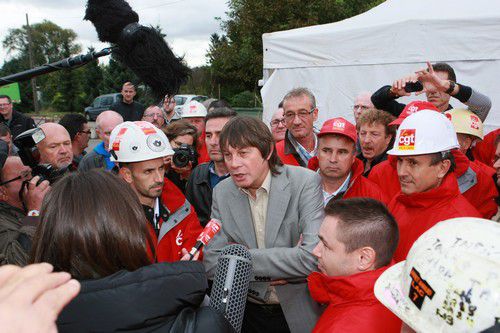 THIBAULT avec la CGT ARCELOR