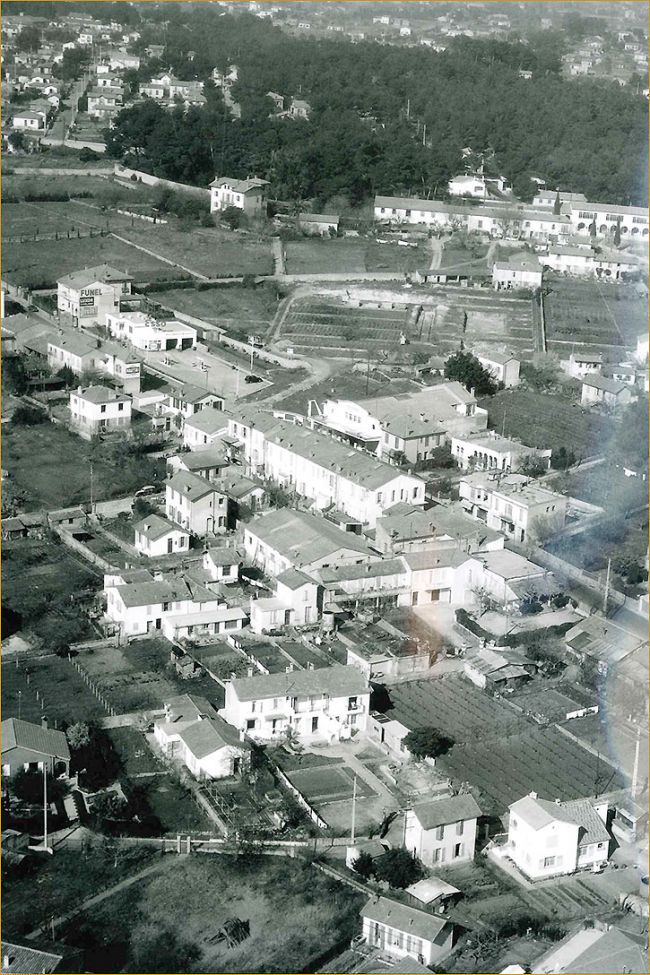 1960 - Zone de construction des jardins de l'étoile