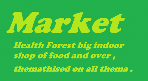 Logo de Market , le supermarché de Health Forest