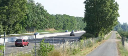 On passe l'autoroute du Sud