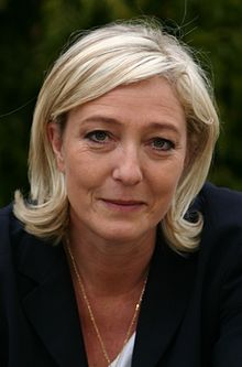 Candidate du Front National 2012 Présidentielles (Marine Le Pen)
