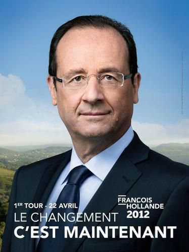 Affiche François Hollande