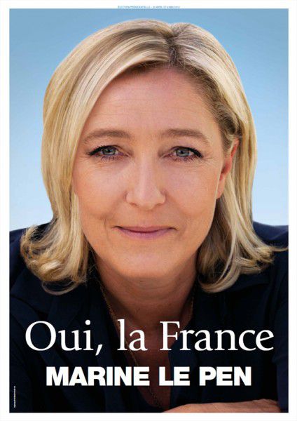 Affiche Marine Le Pen