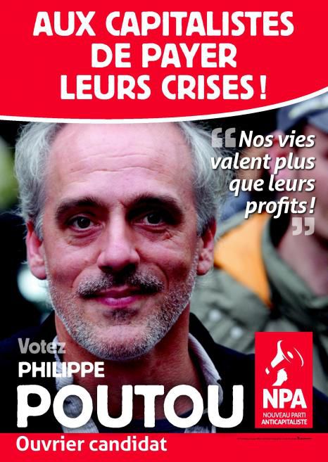 Affiche Philippe POUTOU