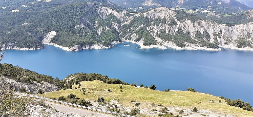 Belles vues sur le lac de Serre- Ponçon