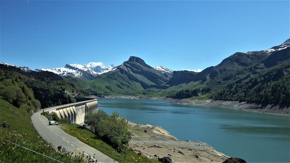 Le barrage de Roselend