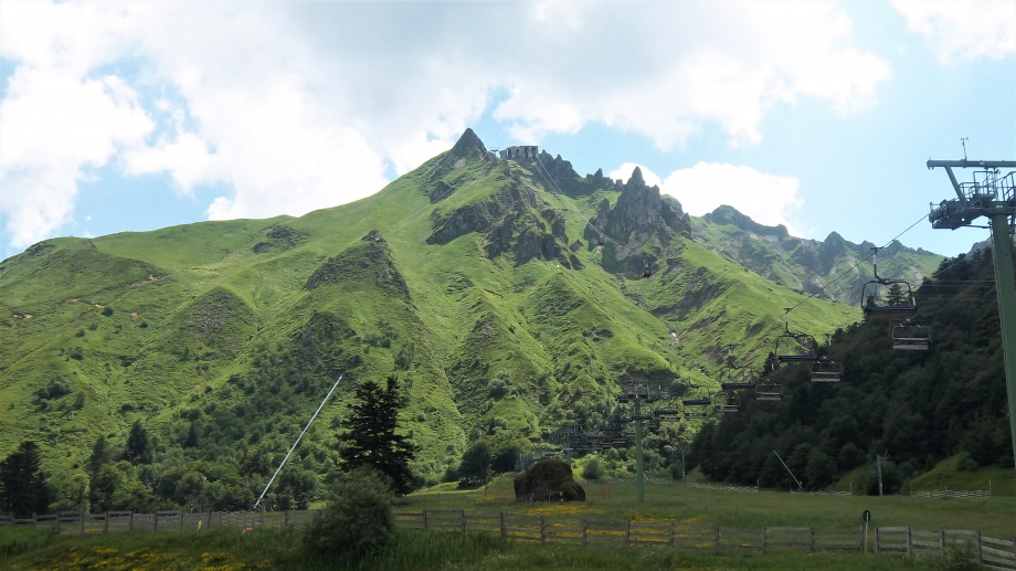 Vue sur  Sancy depuis l'hôtel