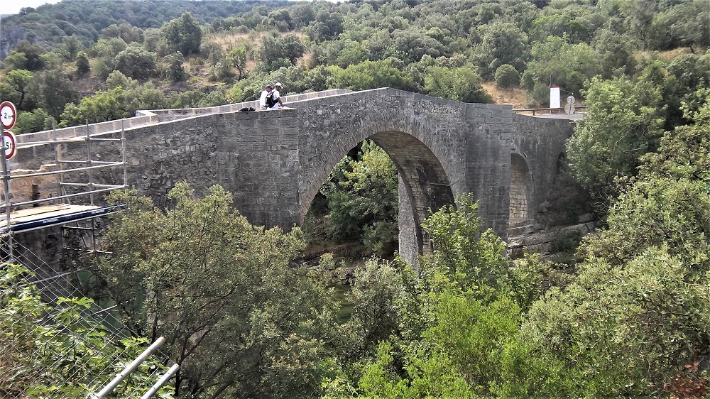 Joli pont Romain aux gorges de l'Hérault