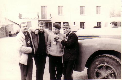 Michel, Bulle, René et Daniel.