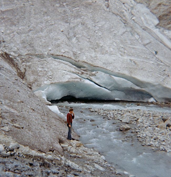 Le Glacier Blanc, massif des Écrins.