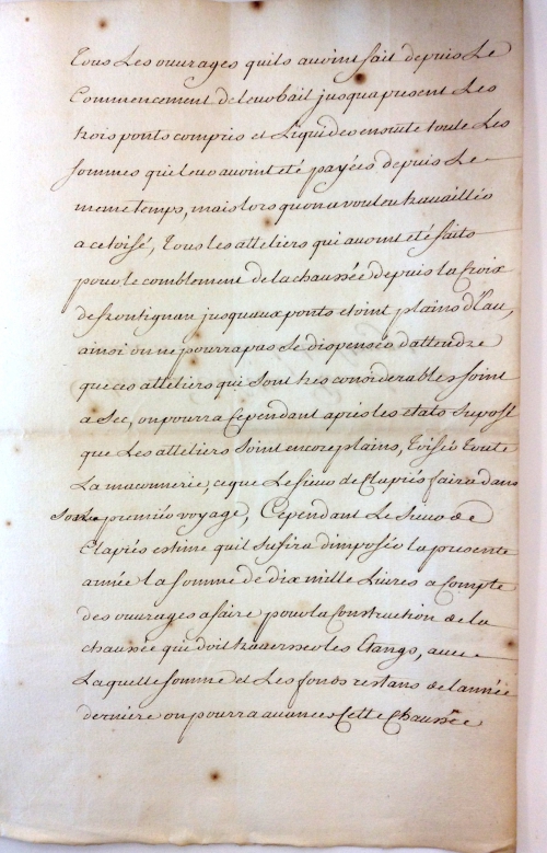 40 chaussee de Frontignan à Cette 2 janvier 1734.JPG