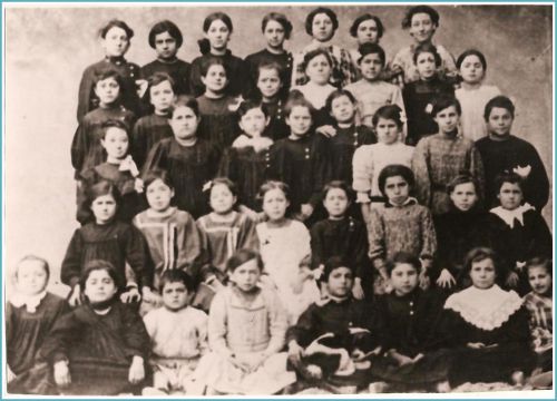 Ecole de La Peyrade en 1911