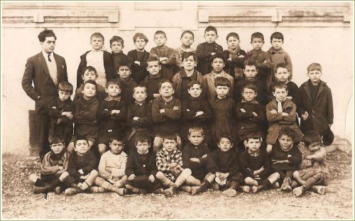 Ecole de La Peyrade en 1925