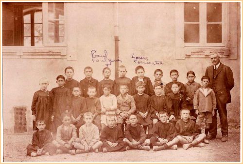 Ecole de La Peyrade en 1930