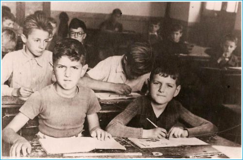 Ecole de La Peyrade en 1950