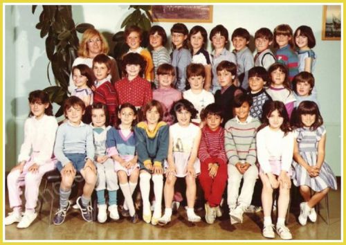 Ecole Les Lavandins CE2 1983