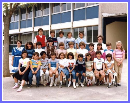 Ecole Les Lavandins CM1 1984