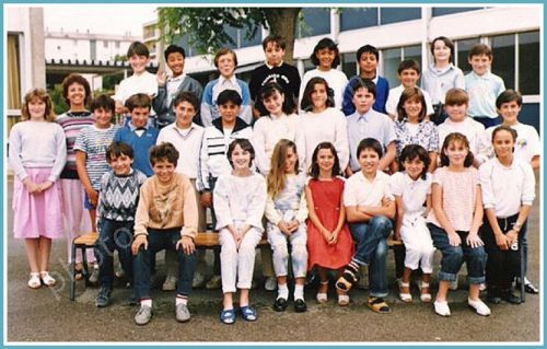 Ecole LesLavandins CM2 1985