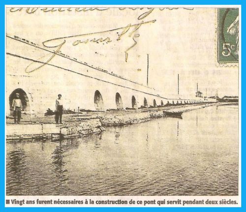 Pont de La Peyrade vers 1920