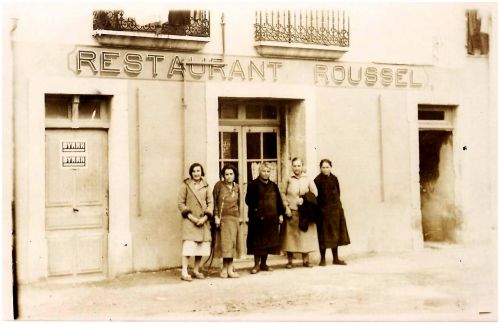 Restaurant Roussel en 1930