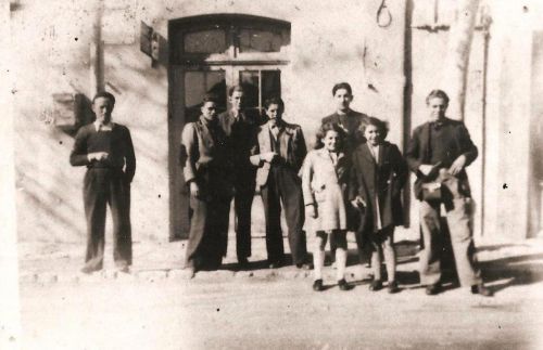 Au centre cycliste années 1950