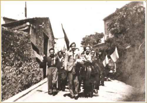 CONSCRITS LA PEYRADOIS EN 1946