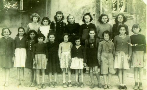 Ecole de La Peyrade vers 1948/1950