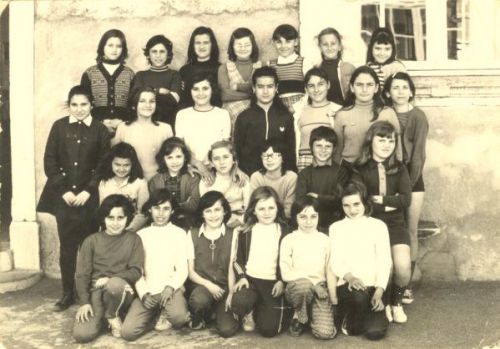 Ecole de La Peyrade CM2 en 1971