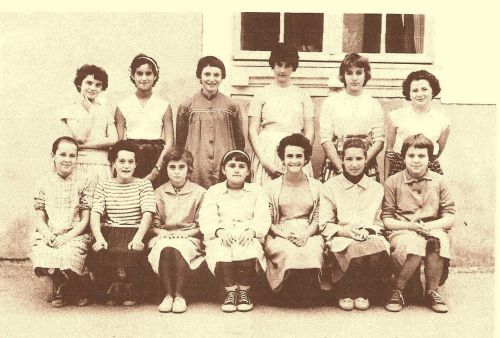 Ecole de La Peyrade vers 1960