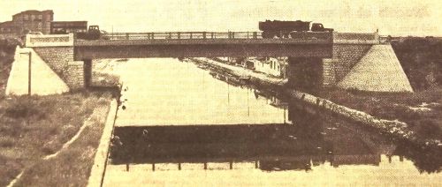 Le nouveau pont en mai 1966