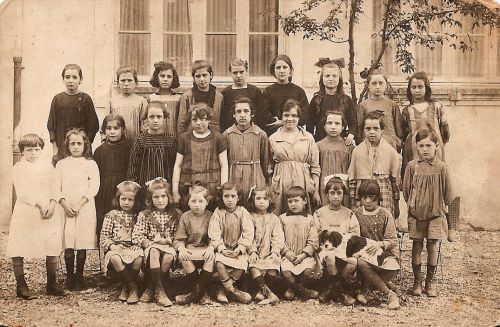 Ecole de La Peyrade en 1918-1919