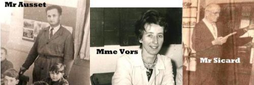 Institutrices et instituteurs de 1950 à 1970