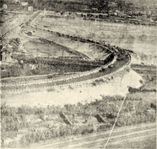 Le pont de chemin de fer en 1937