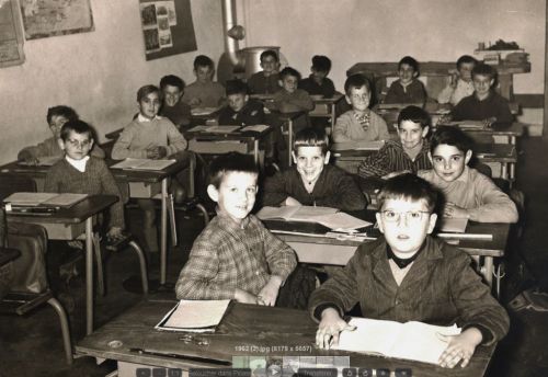 Ecole de La Peyrade en 1962