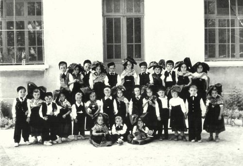 Ecole de La Peyrade maternelle 1951-1952