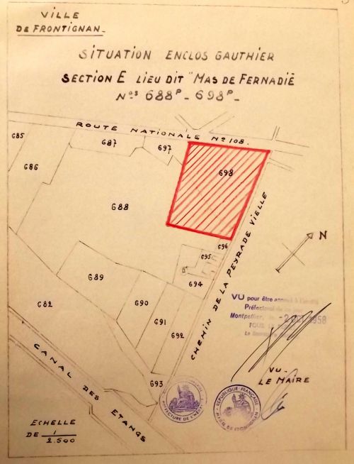 1958 Plan de construction des Baticoop