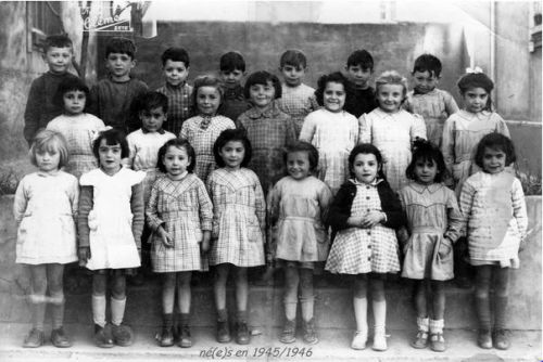 Ecole de La Peyrade en 1953