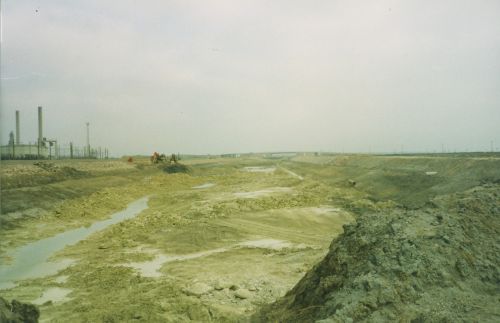 1989 Creusement du nouveau canal