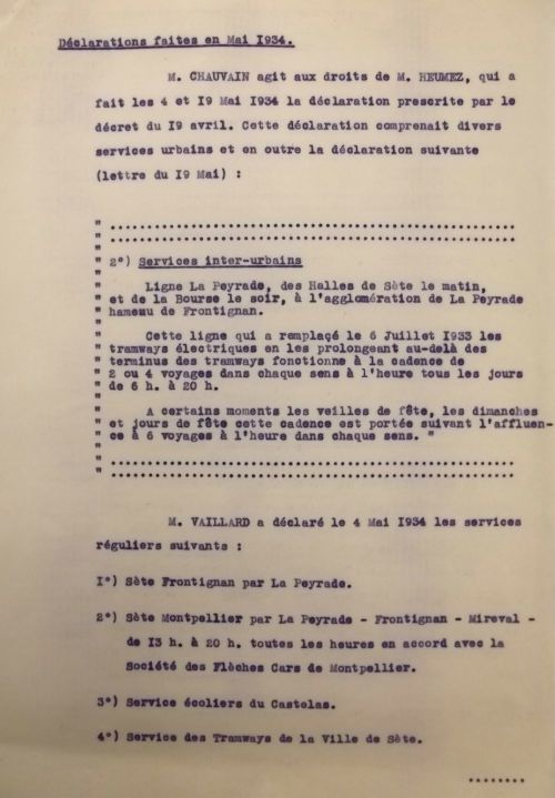 1935 28 juin  Rapport de la commission voyageurs