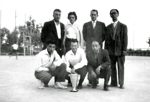 1958 Tournoi de tennis La Peyradois