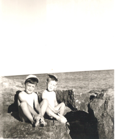 1959 La Peyradois à la plage