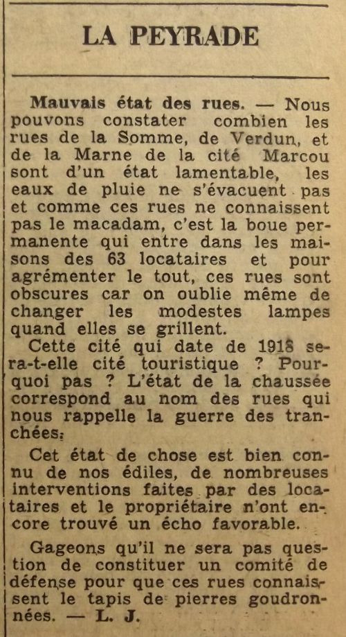 1963 Cité Marcou