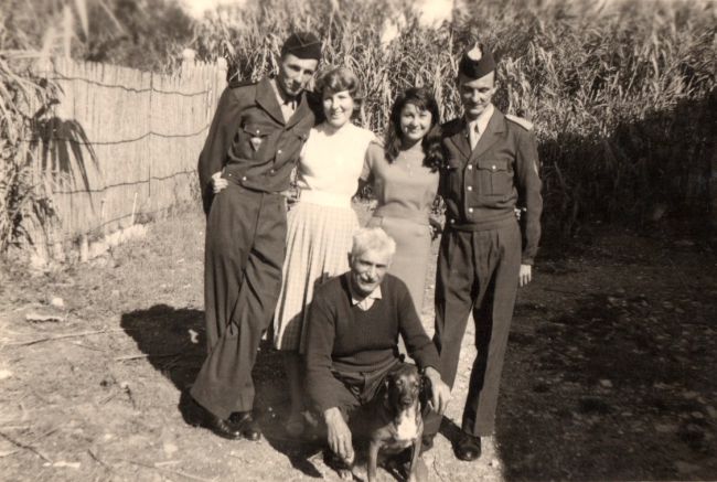 1958 La Peyradois à l'armée