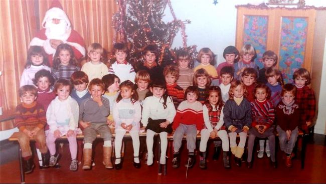 1982 Noel école des Lavandins