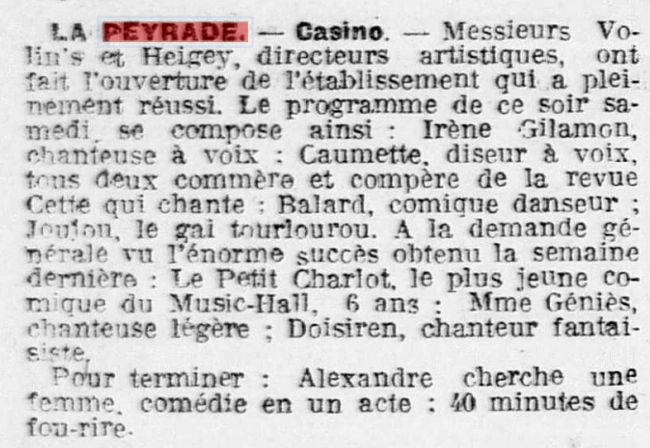 1920 Le Casino