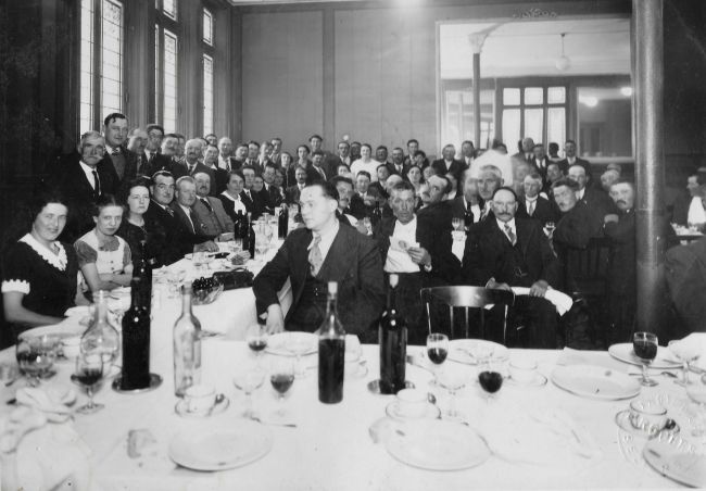 Repas d'entreprise au Kurssal  de (Sète)