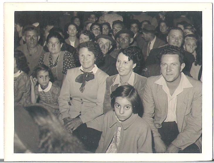 Famille Bonneric Minguez vers 1951 - 52