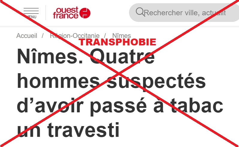 Transphobie de Ouest France