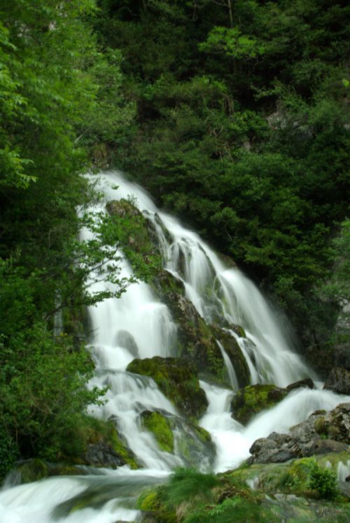 Cascade prêt d'Accous (Pyrénées)