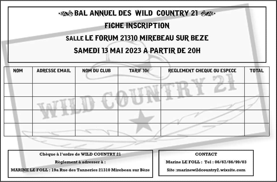 Bal annuel Wild Country 2023 mai_Inscription.jpg